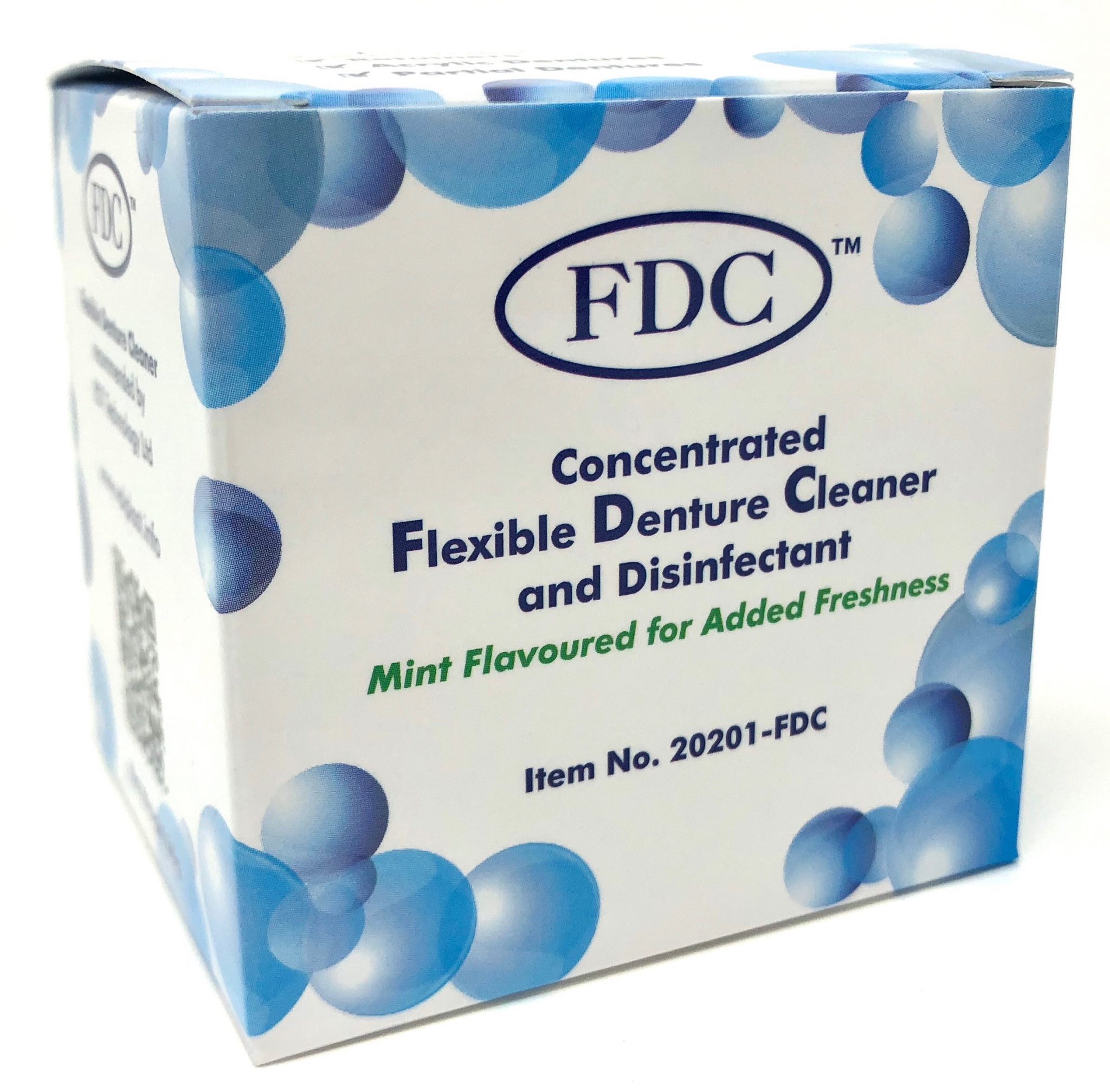Flexible Denture Cleaner FDC 1 Box of 12 Sachets 3 Months Valplast Cleaning Dental Essentials